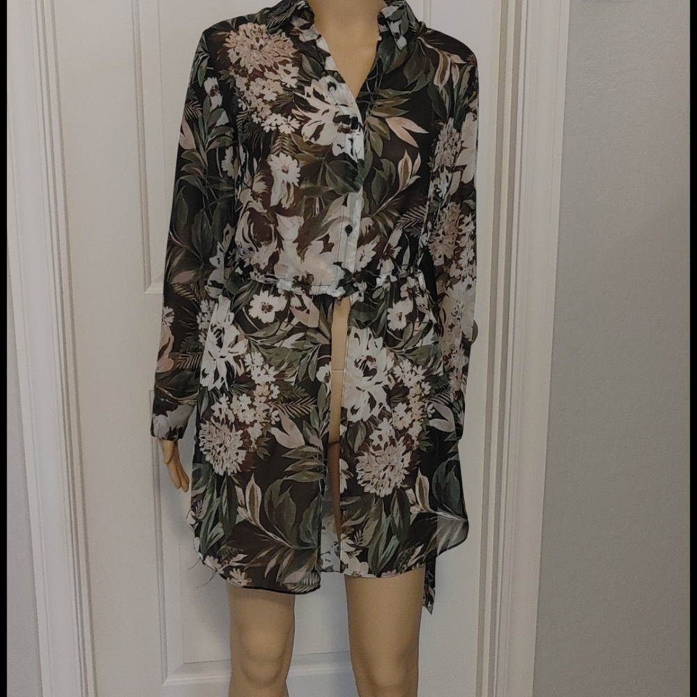 Sheer cover-up/Duster